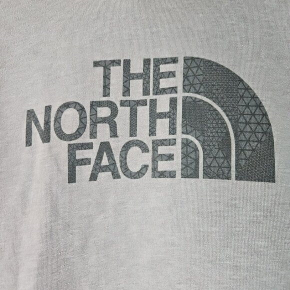 The North Face Hoodie Sweatshirt Men's XXL Gray Black Kangaroo Pocket Grunge - Picture 3 of 10